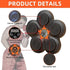 Smart Electric Boxing Trainer with Speaker, Black, Compatible with Smart Music Boxing Machine（Adults）