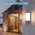 2 Pack Wall Light with Motion Sensor, LED 18W 3000K 1200 Lumens, IP65 Waterproof