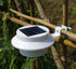 Solar Multipurpose Wall Light Set, Outdoor Rechargeable Lamp with Screws and Mounting Kit, 3 Piece, White