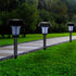 Solar Mosquito Killer Lamp, Wireless Rechargeable Outdoor Bug Zapper, 1 Piece, Black
