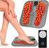 Electric Foot Massager USB Massage Mat with Remote Control Grey, 8 Modes, 19 Levels