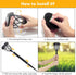 6-Pack Solar Garden Lights Waterproof LED Path Lights