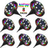 8-Pack Solar Ground Lights 12 LED Waterproof Landscape Path Lights Multicolor