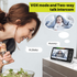 SM650 5-Inch No-WiFi Baby Monitor with Camera, 300 m Range, Two-Way Audio, VOX, Night Vision, Temperature and Feeding Alerts