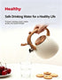 3L Hammered Stainless Steel Whistling Stovetop Kettle, Wood Grain Heat Insulated Handle, Universal for Gas & Induction Cooker, Large Capacity Water Boiler for Home Kitchen Daily Use（）()
