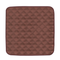 Waterproof Reusable Incontinence Pad, 51×56cm Washable Non-Slip Absorbent Mat, Multi-purpose Bed Pad for Baby, Pet, Women Period, Elderly Care, Sofa Chair Cushion, Anti-snag & Easy Clean Dark brown