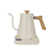 Gooseneck Electric Kettle - 0.9L - With Temperature Control - Stainless Steel 304 - Ultra-Silent - White
