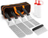 8Pcs  Professional Stainless Steel Griddle Spatula Tools With Storage Bag, Griddle Accessories Kit for Teppanyaki Flat Top Cooking，for Cast Iron BBQ Grilling Indoor Outdoor