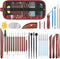 36PCS Pottery Tools and Supplies, Ceramic Polymer Tools Kit, Clay Tools Sculpting Set for Pottery Kiln, Pottery Wheel, Carving, Shaping, Dotting, Molding, Modeling, Air Dry Clay, Crafting Supplies
