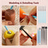 36PCS Pottery Tools and Supplies, Ceramic Polymer Tools Kit, Clay Tools Sculpting Set for Pottery Kiln, Pottery Wheel, Carving, Shaping, Dotting, Molding, Modeling, Air Dry Clay, Crafting Supplies
