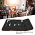 Roll-Up Case - Tool Bag - 600d Oxford Cloth - With Handle - Water-Resistant - Portable - Inner Pocket with Zipper - Easy Roll Bag - Multiple Compartments - 58 x 35 cm - Tool Pouch - Tool Roll - Black - Wear-Resistant & Durable (Without Tools)