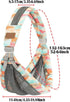 Baby Carrier - Ergonomic Baby Carrier - Front Carrier - Baby From Birth To 3 Years - Hip Carrier - Baby Carrier - Baby Carrier - Baby and Toddler Hip Seat - Comfortable & Fast - Breathable - Adjustable - For Front, Hip and Back - Colorful