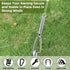 4x Tent Tension Spring - Camping Tent - Tension Spring - Sun Sail - Awning Tension Springs - High-Strength Spring Buckle - Mounting Accessories for Camping Tents - Double Hook Tension Spring - Spring for Tents, Awnings, Boats, Caravans - Sturdy & Durable