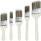 5-Piece Professional Paint Brush Set - Paint brushes - brush set - Paint brushes - Brushes - Paint brushes with wooden handle - Wall paint - Wall paint brushes - Brush - Painting / Painting supplies - for paint, glue and DIY jobs