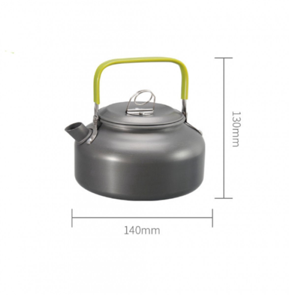 3 pieces - Cooking set - Camping Cooking set - Cookware - Camping Pan Set - Camping Cookware Kit - Kitchenware set - saucepan, pan, teapot - for 2-3 persons - for Outdoor Picnic Camping Hiking - Foldable - aluminum