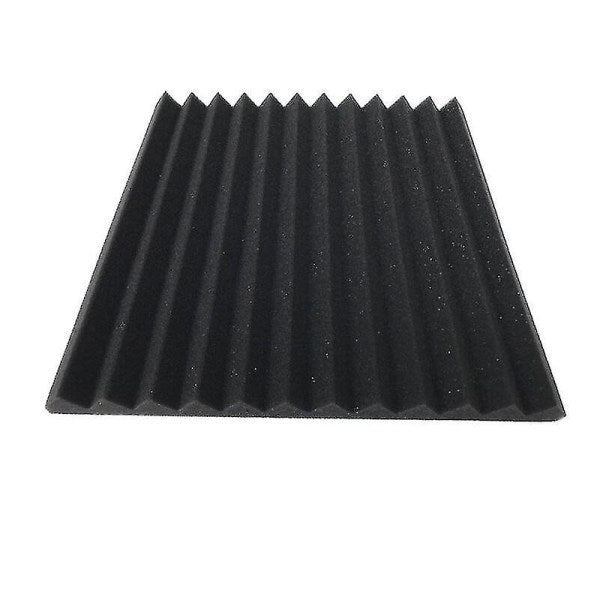 12pcs 300x300x25mm Acoustic Foam Panels Soundproofing For Studio KTV Bar Wall Wedges Compatible With Soundproofing