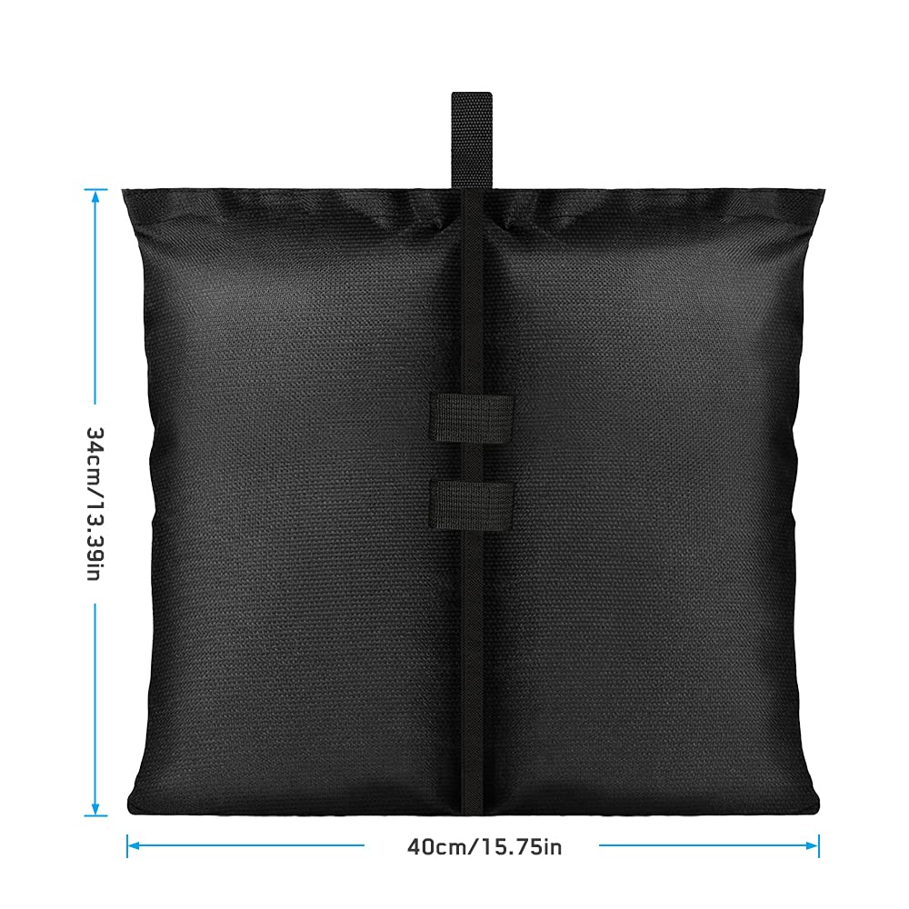 4-pack tent weights sandbags, heavy foot bag for legs