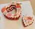 Siking Stainless Steel 4 / 6 / 8 Inch Heart Cake Ring Mold Heart Cutter Pancake Mold For Mousse Cheese Cookie Salads Onigiri (Heart) H 11- 2