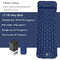 Camping Mattress Self-Inflating Lightweight Compact Single Double Attachable Inflatable Mat Navy