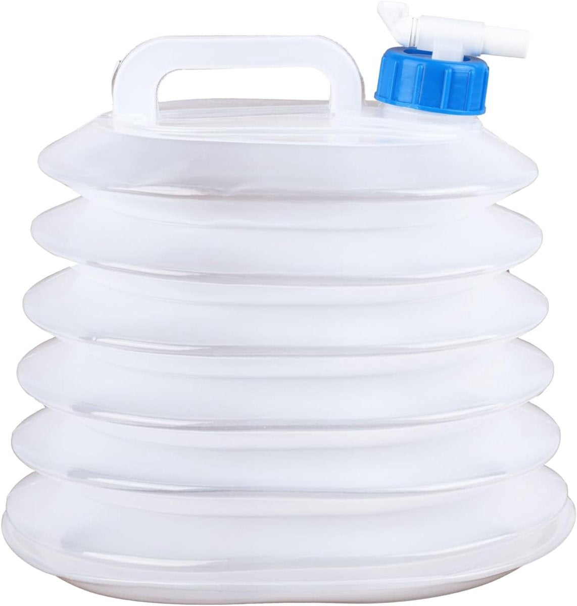 Camping Water Bag - Collapsible Water Bottle - Portable Water Bucket - 10 Liter Capacity - With Tap - Lightweight and Durable - Suitable for Camping, Hiking and Outdoor Adventures