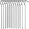 Tent peg - 8 cm / 7 inch - Metal aluminum awning peg - Camping peg Tent anchor - Silver