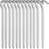 Tent peg - 8 cm / 7 inch - Metal aluminum awning peg - Camping peg Tent anchor - Silver