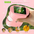 1000x Digital Children's Microscope - With 2 Inch IPS Screen & 8 LED Lights - Handy & Easy to Use for Nature Research - Pink