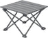 Roll Up Camping Table with Carry Bag, Lightweight Aluminium Table for Picnics, BBQs, Travel and Camping, Black, 39.9 x 34.8 x 27.9 cm