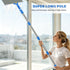 11 L Window Cleaning Kit with Bucket, Squeegee and Microfibre Scrubber for Home, Outdoor, Car and Commercial Glass, Blue, 163 cm