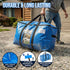 4 Pack Extra Large Moving Bags, Storage Bags with Visible Window, 93L Heavy-Duty Totes For Storage, Wrap Around Handles, Blue