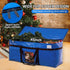 2 Pack 261 L Extra Large Storage Bags with Visible Window, XXL Heavy-Duty Moving Bags For Storage, Wrap Around Handles, Blue