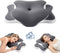 Ergonomic Cervical Neck Support Pillow, Memory Foam Contour Bed Pillow for Side Sleepers and Neck Comfort, Standard Size, Grey