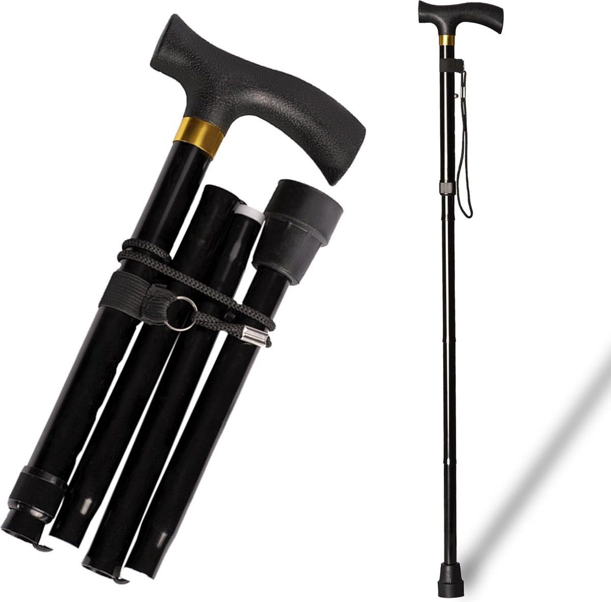 Walking Stick, self-defense walking stick, ultragrip walking stick, retractable walking stick, hiking wall sign