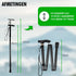 Walking Stick, self-defense walking stick, ultragrip walking stick, retractable walking stick, hiking wall sign
