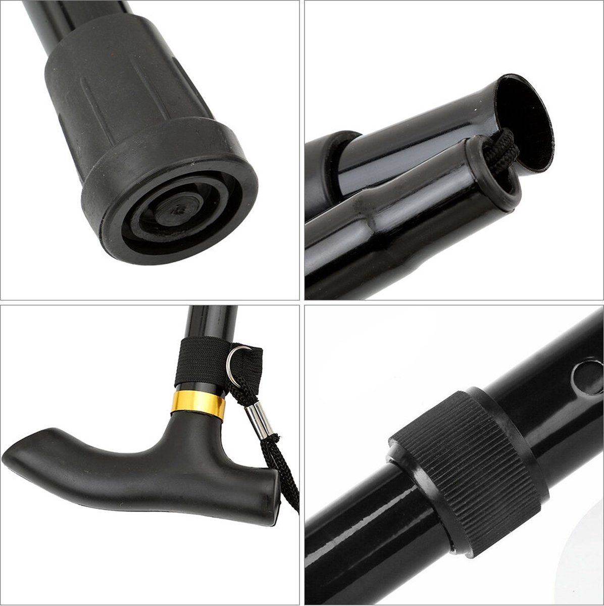 Walking Stick, self-defense walking stick, ultragrip walking stick, retractable walking stick, hiking wall sign