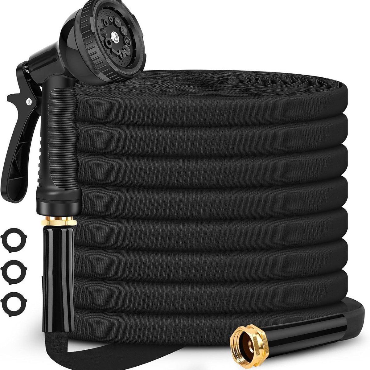 Flexible Garden Hose,garden hose, expanding garden hose, Lightweight, free water hose, for outdoors, boat and camper, 7.5 m