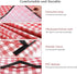 Picnic Blanket, Waterproof, Beach Blanket, Picnic Mat, Lightweight with Handle, Red Checked, Traveling, Outdoor Camping, Park