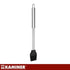 6-Piece Stainless Steel BBQ Tool Set with Carry Case, LFGB Certified, Black