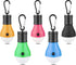 5 Pack LED Camping Tent Lights with Carabiner Hooks, 3 Light Modes and Waterproof ABS Housing for Hiking, Fishing and Emergencies