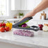 13-in-1 Vegetable Chopper with 8 Interchangeable Stainless Steel Blades and Storage Box for Slicing, Dicing, Grating and Chopping
