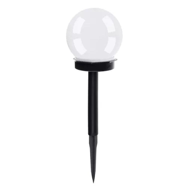6 Pack Solar Powered Garden Stake Lights with Automatic Dusk to Dawn Sensor, IP44 Weatherproof Path Lighting, Cool White, 35 cm