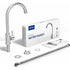 Cold Water Faucet for Kitchen with 304 Stainless Steel Nuts, cold water use, stainless steel construction, daily sink use