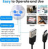 Portable Camping Shower with USB Rechargeable Electric Pump, Digital Display, Multiple Spray Modes, Outdoor Shower Kit