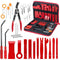 High Quality 28Pcs Auto Mechanic Tool Kit Car Cleaning Kit Car Cover Fastener Accessories Clip Removal Repair Tools