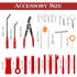 High Quality 28Pcs Auto Mechanic Tool Kit Car Cleaning Kit Car Cover Fastener Accessories Clip Removal Repair Tools