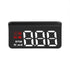 Head-Up Display, Universal GPS HUD for Car, Speedometer with USB Interface, Speed, Driving Direction, Overspeed, Error Code, Black Color