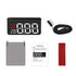 Head-Up Display, Universal GPS HUD for Car, Speedometer with USB Interface, Speed, Driving Direction, Overspeed, Error Code, Black Color