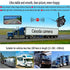 WIFI HD Wireless Truck Backup Camera, 12V-24V, 170 degree Wide Angle, 50m Range, Night Vision, Waterproof IP67, Metal material, White Color