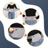Electric Belly Warmer and Hand Warmer Heating Belt for Menstrual Pain and Lower Back Relief, Soft Belt, 3 Heat Settings