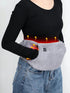 Electric Belly Warmer and Hand Warmer Heating Belt for Menstrual Pain and Lower Back Relief, Soft Belt, 3 Heat Settings